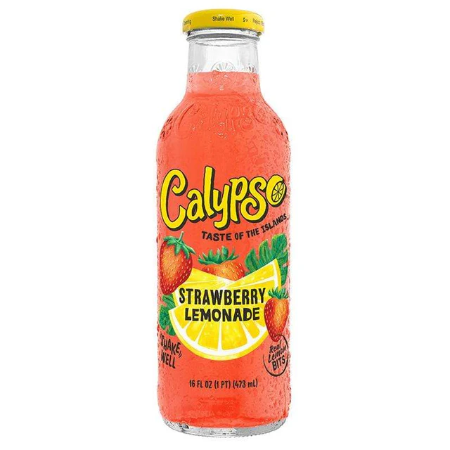 Calypso Lemonade Strawberry 12 x 47,3cl