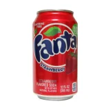 Fanta Strawberry 12x35,5cl Fat Cans, Import | Drink Saint Martin à Seraing.