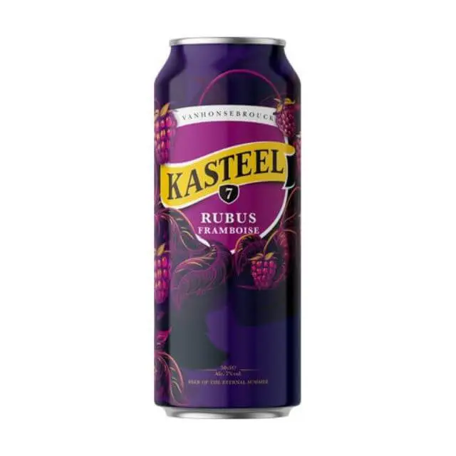 Kasteel Mauve Rubus Framboise 7° 24 x 50cl