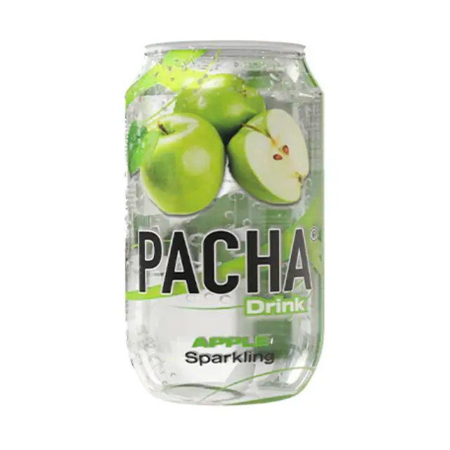 PACHA Apple Sparkling 24 x 33cl Sleek Cans | Drink Saint Martin à Seraing.