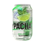 PACHA Mojito Sparkling 24 x 33cl Sleek Cans | Drink Saint Martin à Seraing.