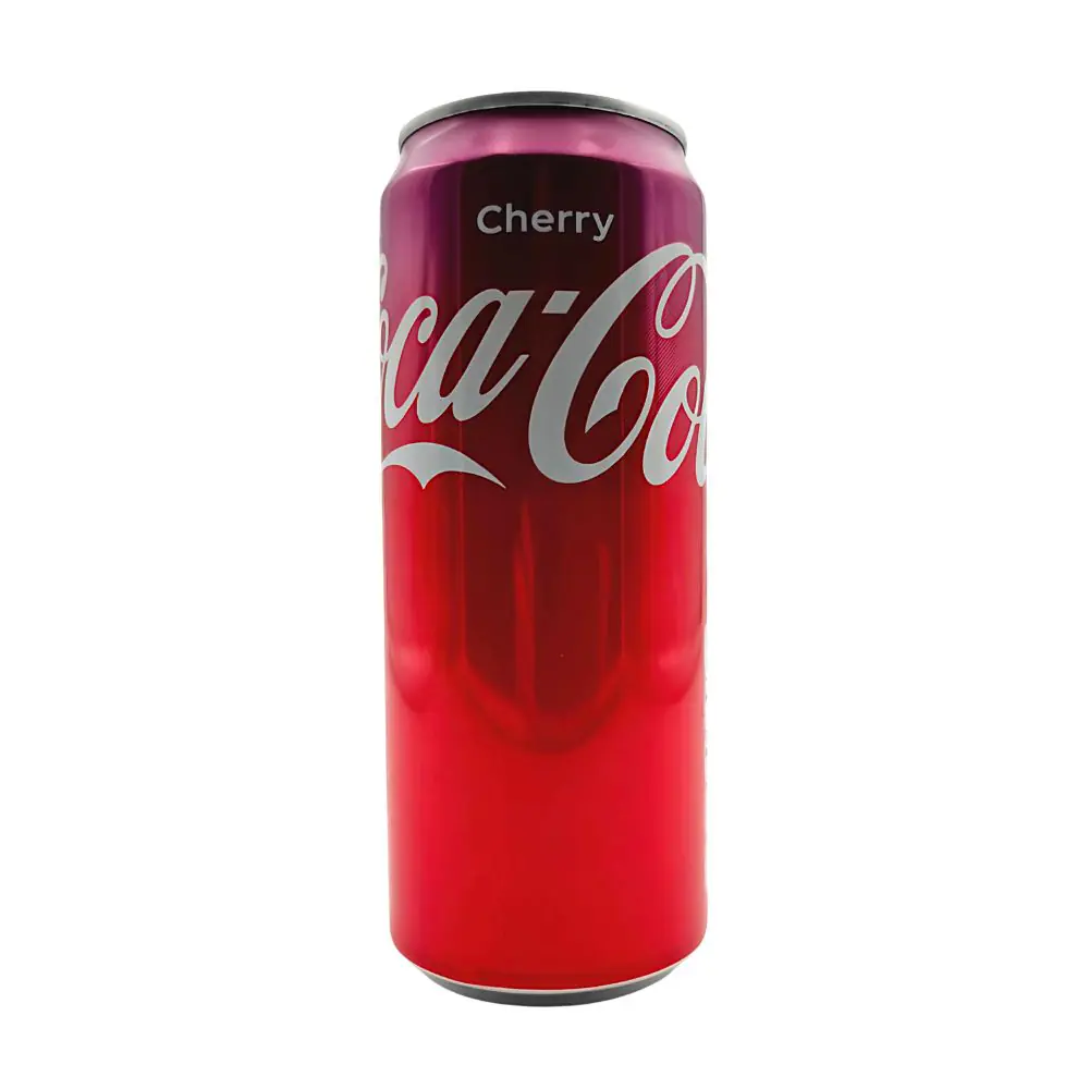 Coca Cola Cherry 24 x 33cl Sleek Cans | Drink Saint Martin à Seraing