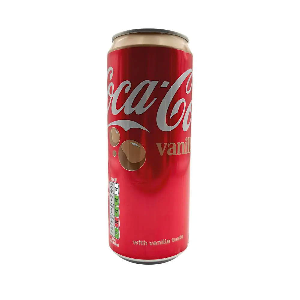 Coca Cola Vanille 24 x 33cl Sleek Cans | Drink Saint Martin à Seraing