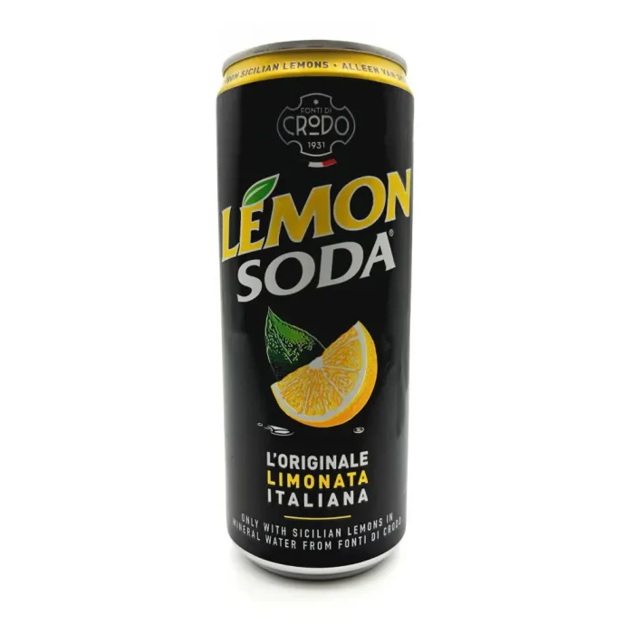Crodo Lemon Soda Limonata Italiana 24 x 33cl