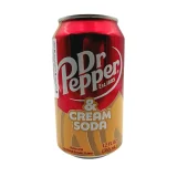 Dr Pepper Cream Soda 12 x 35,5cl Fat Cans | Drink Saint Martin à Seraing