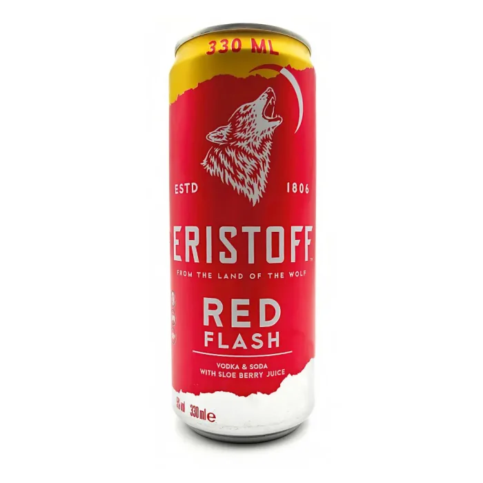 Eristoff Red Flash 5° 12 x 33cl