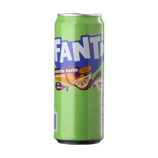 Fanta Exotic 24 x 33cl Sleek Cans | Drink Saint Martin à Seraing