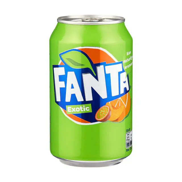 Fanta Exotic DK 24 x 33cl Fat Cans Étranger | Drink Saint Martin à Seraing