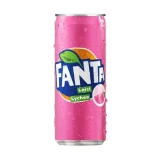Fanta Lychee 24 x 32cl Sleek Cans | Drink Saint Martin à Seraing