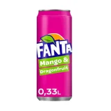Fanta Mango Dragonfruit 24 x 33cl Sleek Cans | Drink Saint Martin à Seraing