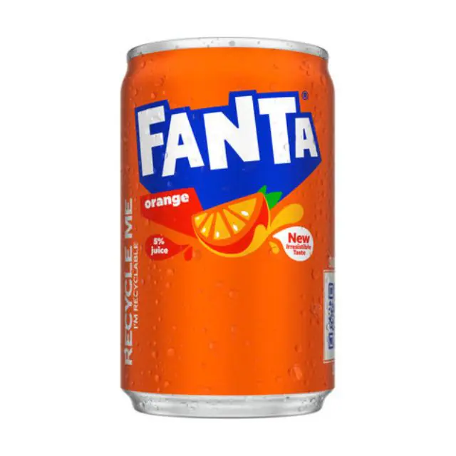 Fanta Orange Mini 24 x 15cl Mini Cans | Drink Saint Martin à Seraing