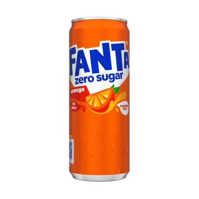 Fanta Orange Zero Sugar 24 x 33cl