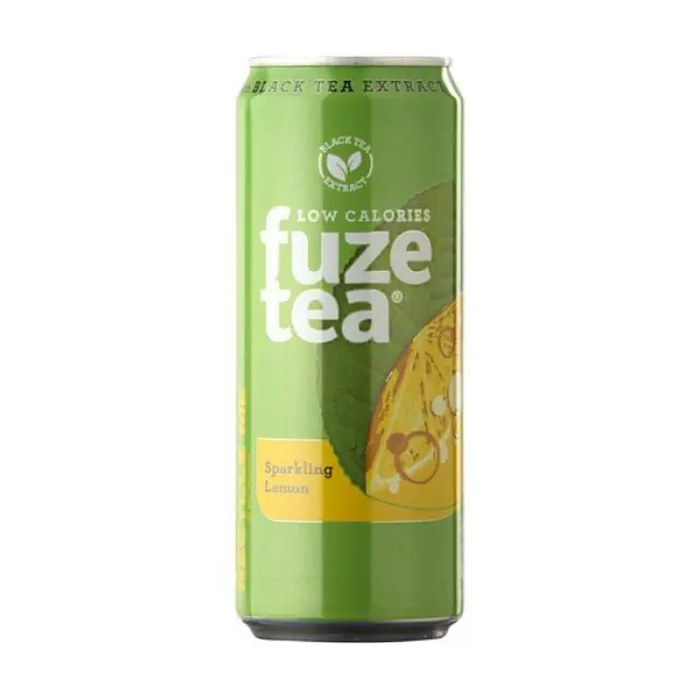 Fuze Tea Sparkling Black Tea 24 x 33cl