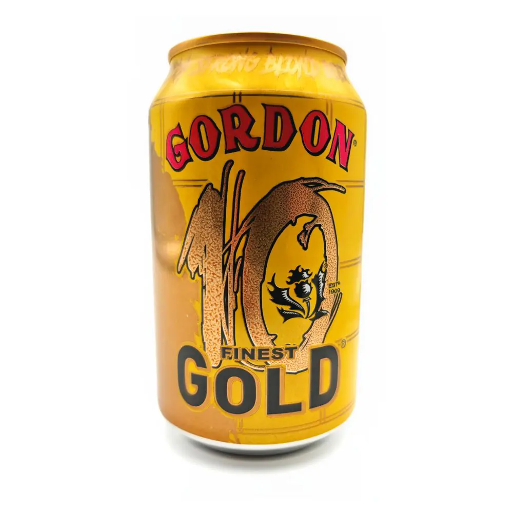 Gordon Finest Gold 10° 24 x 33cl Fat Cans | Drink Saint Martin à Seraing