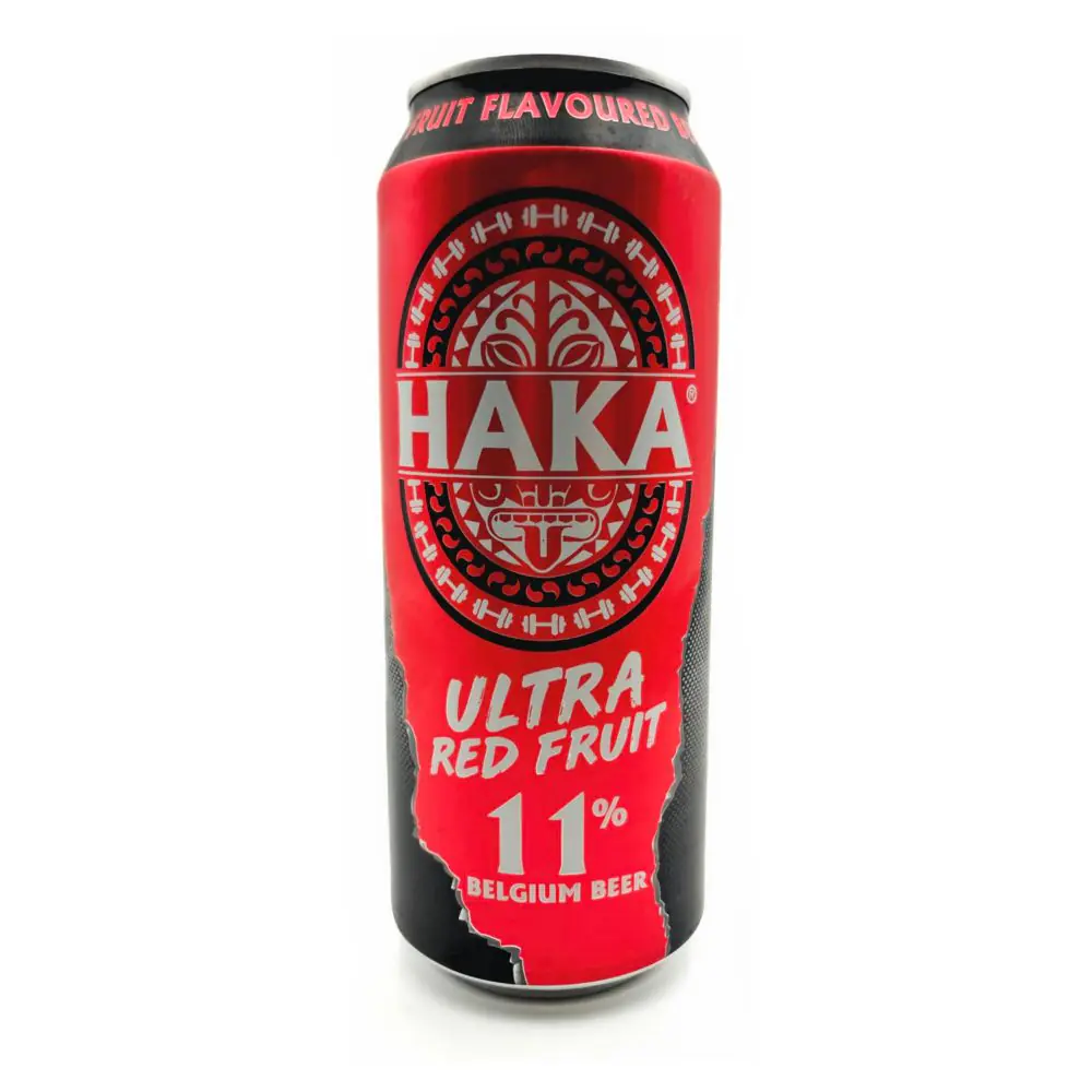 HAKA Ultra Red Fruit 11° 24 x 50cl Canettes | Drink Saint Martin à Seraing