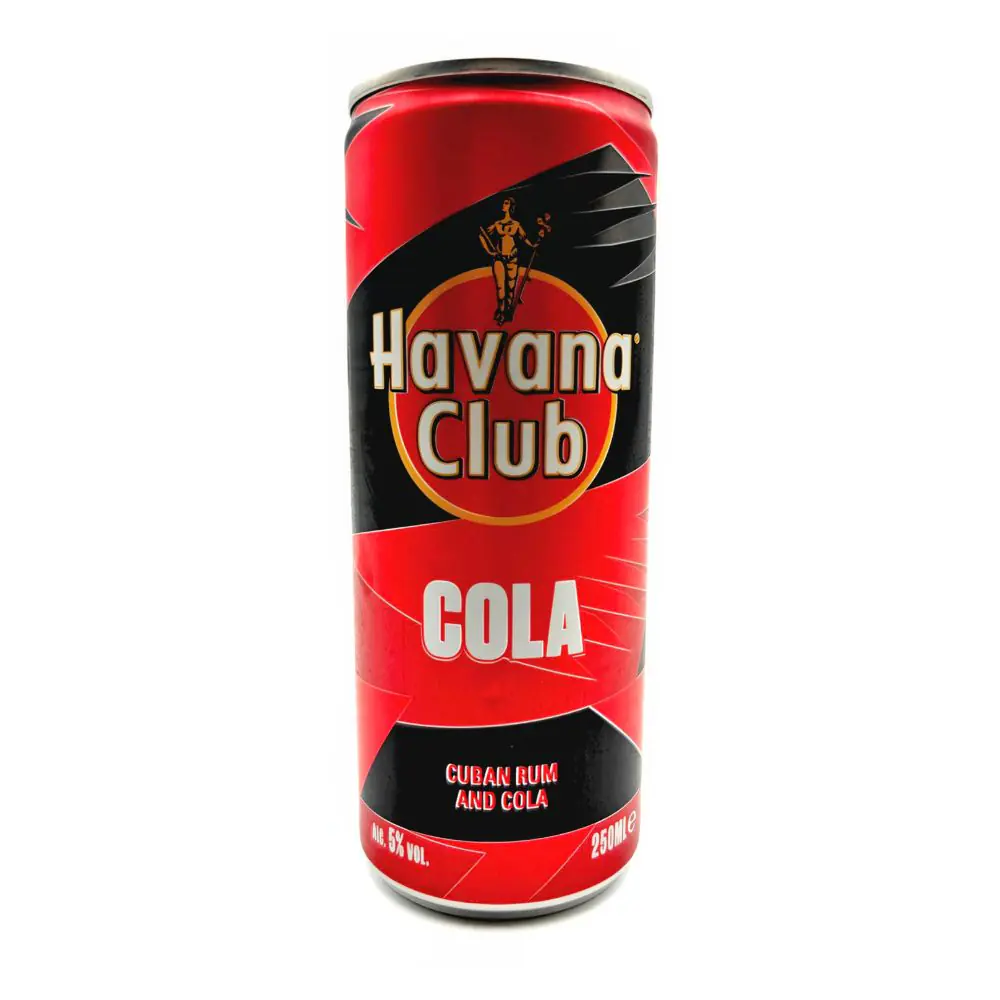 Havana & Coca Cola 5° 12 x 25cl Sleek Cans | Drink Saint Martin à Seraing