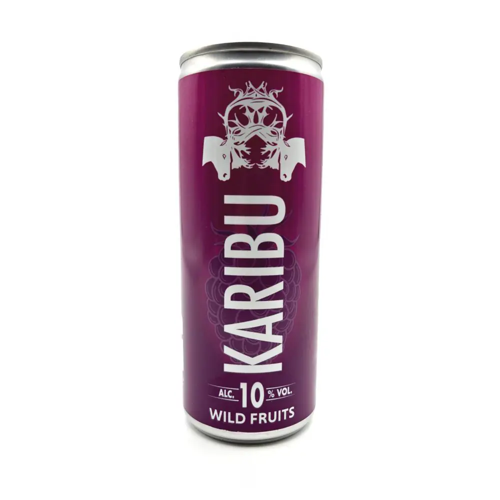 Karibu Wild Fruits 10° 24 x 25cl Sleek Cans | Drink Saint Martin à Seraing