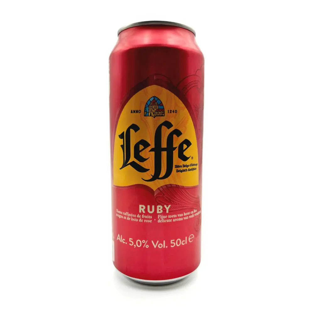 Leffe Rubis 5° 24 x 50cl Canettes | Drink Saint Martin à Seraing