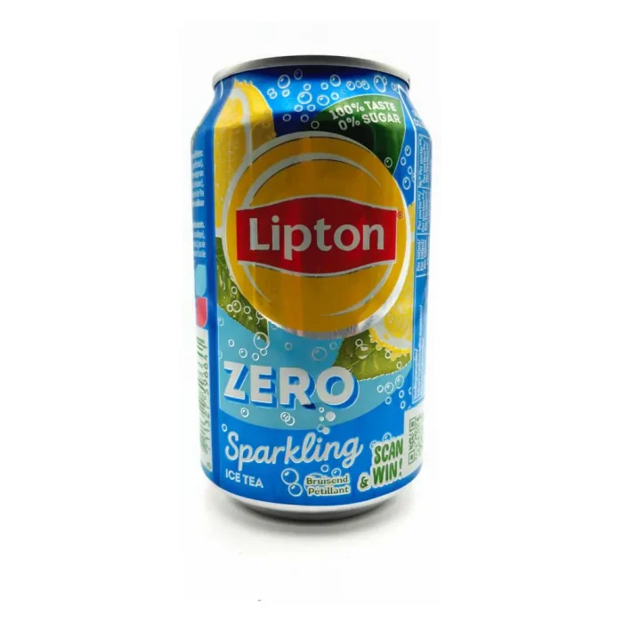 Lipton Ice Tea Sparkling Zero Sugar 24 x 33cl