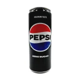 Pepsi Zero Sugar 24 x 33cl Sleek Cans | Drink Saint Martin à Seraing