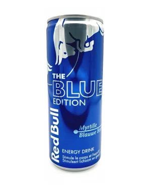 RedBull Energy Drink The Blue Edition Myrtille 24 x 25cl