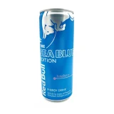RedBull Energy Drink Sea Blue Edition Juneberry 24x250ml Sleek Cans | Drink Saint Martin