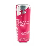 RedBull Energy Drink Summer Edition Pêche Blanche 24x250ml Sleek Cans | Drink Saint Martin