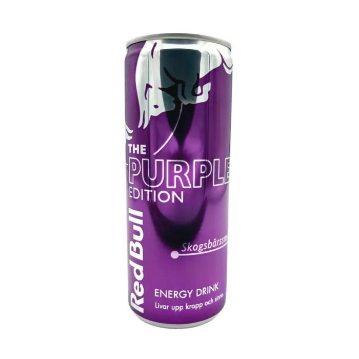 RedBull Energy Drink The Purple Edition Baies Forestières 24 x 25cl