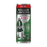William Lawson & Coca Cola 24 x 33cl Sleek Cans | Drink Saint Martin à Seraing