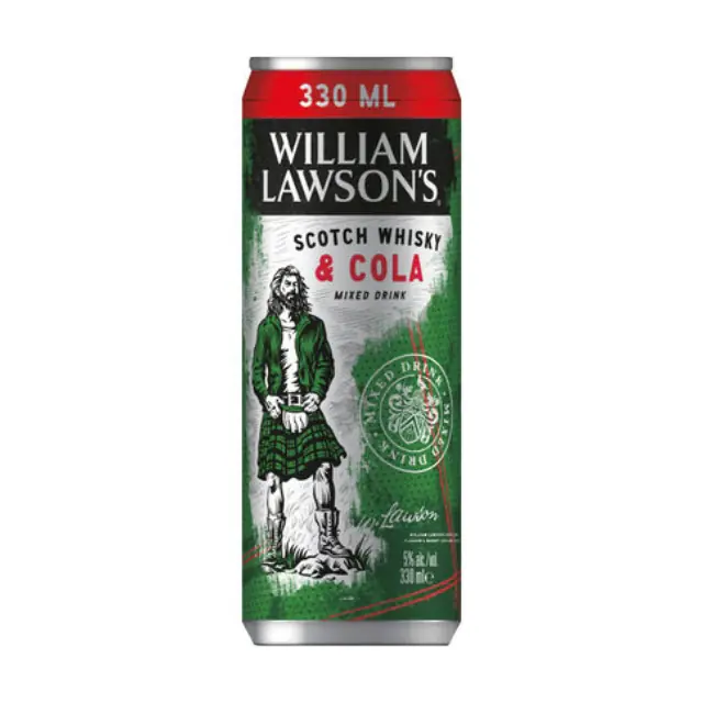 William Lawson & Coca Cola 12 x 33cl