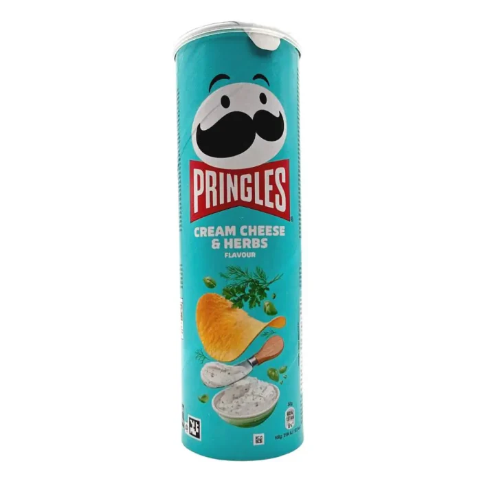 Pringles Cream Cheese & Herbs 165g